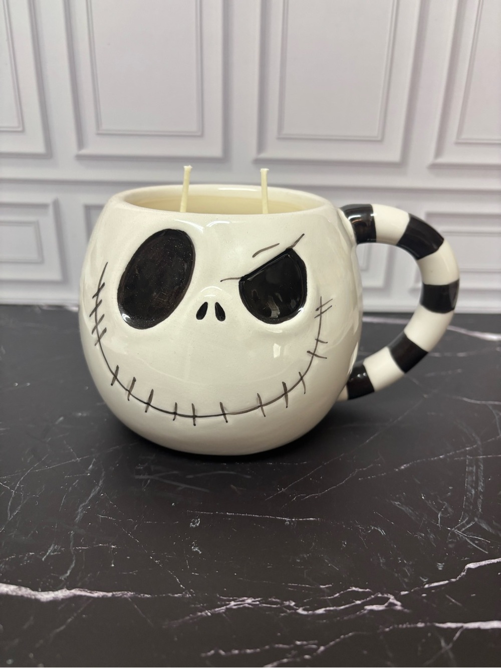 Nightmare before Christmas candle